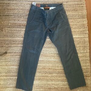 LIVED-IN DOCKERS OLIVE SLIM STRAIGHT CHINO 31x30